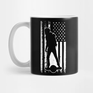 Onewheel Nation American Flag One wheel Rider Mug